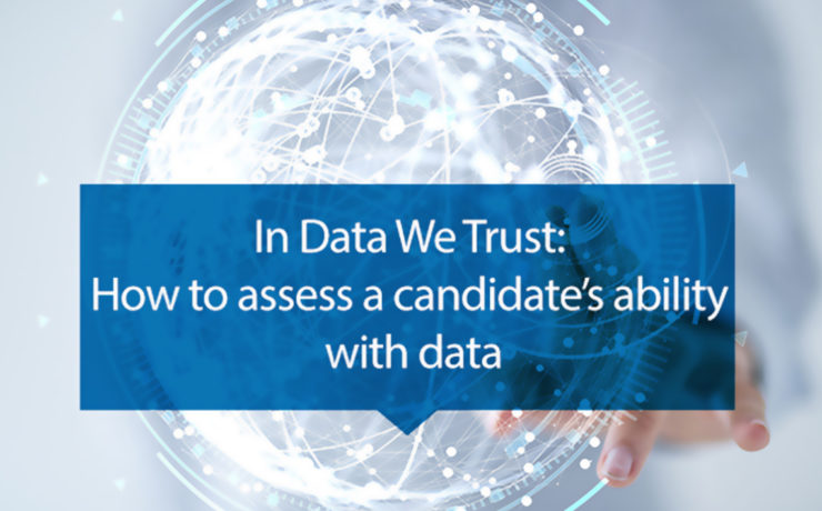 how to assess a candidates ability with data
