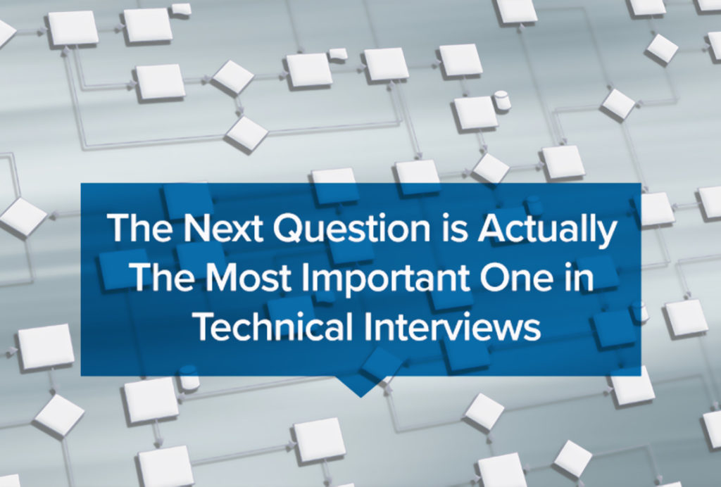 The next question is actually the most important one in technical ...
